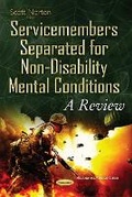 Cover: Service Members Separated for Non-Disability Mental Conditions - Nova Science Publishers Inc