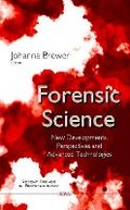 Cover: Forensic Science - Nova Science Publishers Inc