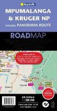 Abbildung von: Mpumalanga & Kruger National Park includes panorama route road map - Map Studio