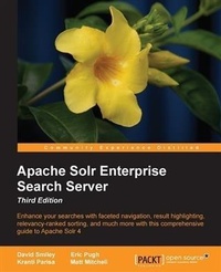 Enlarge image Cover: Apache Solr Enterprise Search Server - Third Edition - Packt Publishing