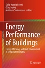 Cover: Energy Performance of Buildings - Springer