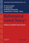 Cover: Mathematical Control Theory I - Springer