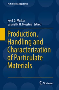 Abbildung von: Production, Handling and Characterization of Particulate Materials - Springer