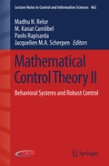 Cover: Mathematical Control Theory II - Springer