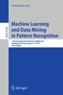 Cover: Machine Learning and Data Mining in Pattern Recognition - Springer