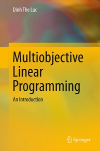 Enlarge image Cover: Multiobjective Linear Programming - Springer