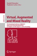 Cover: Virtual, Augmented and Mixed Reality - Springer
