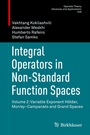 Cover: Integral Operators in Non-Standard Function Spaces - Birkhäuser
