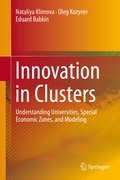 Cover: Innovation in Clusters - Springer