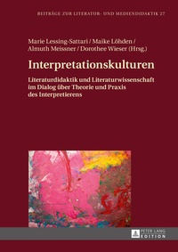 Enlarge image Cover: Interpretationskulturen - Peter Lang Verlag
