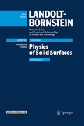 Cover: Physics of Solid Surfaces - Springer