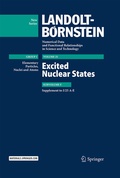 Cover: Excited Nuclear States - Springer