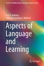 Cover: Aspects of Language and Learning - Springer