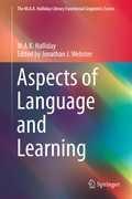 Cover: Aspects of Language and Learning - Springer