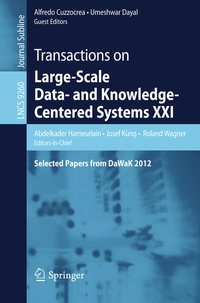 Enlarge image Cover: Transactions on Large-Scale Data- and Knowledge-Centered Systems XXI - Springer
