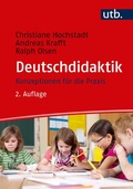 Cover: Deutschdidaktik - UTB