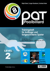 Abbildung von: PAT Pool Billard Trainingsheft Level 2 - Litho