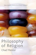 Cover: Philosophy of Religion - Palgrave Macmillan