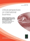 Cover: Critical perspectives on the globally mobile professional and managerial class - Emerald Group Publishing Limited