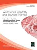 Cover: Why and how should the international volunteer tourism experience be improved? - Emerald Group Publishing Limited