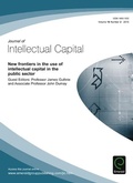 Cover: New frontiers in the use of Intellectual Capital in the Public Sector - Emerald Group Publishing Limited