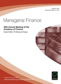 Cover: 26th Annual Meeting of the Academy of Finance - Emerald Group Publishing Limited