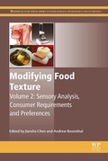 Cover: Modifying Food Texture - Elsevier