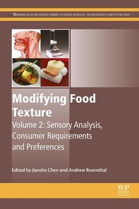 Enlarge image Cover: Modifying Food Texture - Elsevier