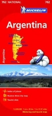 Abbildung von: Argentina Map - Michelin Editions des Voyages