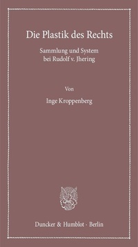 Enlarge image Cover: Die Plastik des Rechts. - Duncker & Humblot