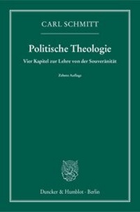 Enlarge image Cover: Politische Theologie. - Duncker & Humblot