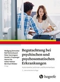Cover: Begutachtung bei psychischen und psychosomatischen Erkrankungen - Hogrefe