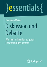 Abbildung von: Diskussion und Debatte - Springer VS