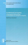 Cover: Im Wettstreit mit Apelles - Bayerische Akademie der Wissenschaften