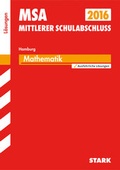 Cover: Mittlerer Schulabschluss Hamburg - Mathematik L&ouml;sungen - Stark Verlag GmbH