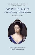Cover: The Cambridge Edition of the Works of Anne Finch, Countess of Winchilsea 2 Volume Hardback Set - Cambridge University Press