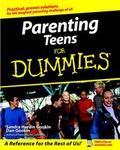 Cover: Parenting Teens for Dummies - Hungry Minds Inc,U.S.