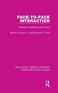 Cover: Face-to-Face Interaction - Routledge