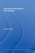 Cover: International Management and Language - Routledge