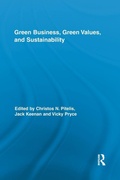 Cover: Green Business, Green Values, and Sustainability - Routledge