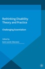 Cover: Rethinking Disability Theory and Practice - Palgrave Macmillan