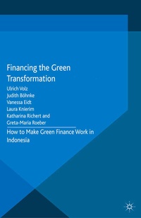 Enlarge image Cover: Financing the Green Transformation - Palgrave Macmillan