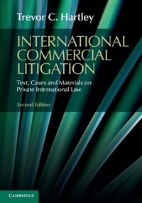 Abbildung von: International Commercial Litigation - Cambridge University Press