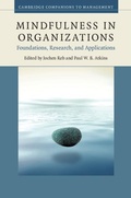 Cover: Mindfulness in Organizations - Cambridge University Press