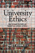 Cover: University Ethics - Rowman & Littlefield Publishers