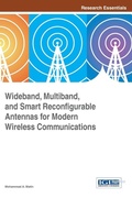 Cover: Wideband, Multiband, and Smart Reconfigurable Antennas for Modern Wireless Communications - Idea Group,U.S.