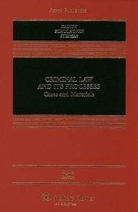 Enlarge image Cover: Criminal Law and its Processes - Aspen Publishers Inc.,U.S.