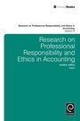Cover: Research on Professional Responsibility and Ethics in Accounting - Emerald Publishing Limited