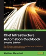 Cover: Chef Infrastructure Automation Cookbook - Second Edition - Packt Publishing