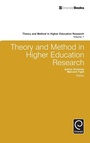 Cover: Theory and Method in Higher Education Research - Emerald Group Publishing Limited